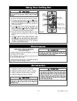 Предварительный просмотр 15 страницы Emerson CARRERA GRANDE ECO CF788CK Owner'S Manual