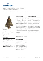 Preview for 1 page of Emerson CASH A-401 Installation, Operation And Maintenance Instructions