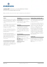 Preview for 1 page of Emerson CASH VALVE B Series Installation, Operation And Maintenance Instructions