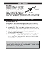 Предварительный просмотр 4 страницы Emerson CCM901 Owner'S Manual