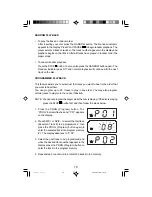 Предварительный просмотр 11 страницы Emerson Cd Cruiser CKD9907 Owner'S Manual