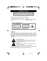 Preview for 3 page of Emerson CD Cruiser HD2800 Owner'S Manual