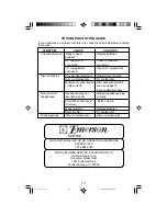 Preview for 14 page of Emerson CD Cruiser HD2800 Owner'S Manual