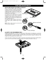 Preview for 12 page of Emerson CD Cruiser PD6528 Owner'S Manual