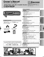 Emerson CEDV90DP Owner'S Manual preview