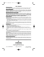 Preview for 20 page of Emerson CF205GES01 Owner'S Manual