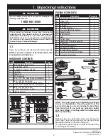 Preview for 3 page of Emerson CF205LBQ01 Owner'S Manual