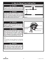 Preview for 10 page of Emerson CF205LBQ01 Owner'S Manual