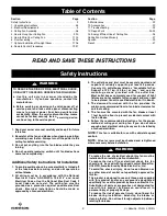 Preview for 2 page of Emerson CF245LBS00 Manual