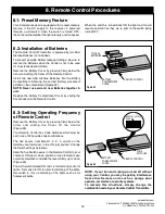 Preview for 19 page of Emerson CF245LBS00 Manual