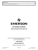 Preview for 56 page of Emerson CF245LBS00 Manual