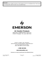 Preview for 84 page of Emerson CF245LBS00 Manual