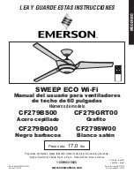 Preview for 29 page of Emerson CF279BQ00 Owner'S Manual