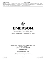 Preview for 56 page of Emerson CF279BQ00 Owner'S Manual