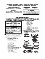 Предварительный просмотр 3 страницы Emerson CF3000BS00 ORIGAMI Owner'S Manual