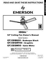 Emerson CF330GRT00 Owner'S Manual preview