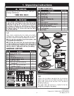 Предварительный просмотр 3 страницы Emerson CF370BQ00 Owner'S Manual