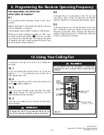 Предварительный просмотр 25 страницы Emerson CF370BQ00 Owner'S Manual