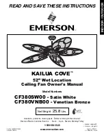 Emerson CF380SW00 Owner'S Manual предпросмотр