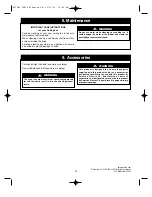 Предварительный просмотр 19 страницы Emerson CF430BS00 Owner'S Manual