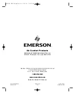 Предварительный просмотр 24 страницы Emerson CF430BS00 Owner'S Manual