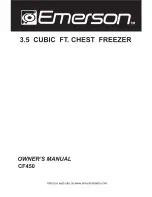 Preview for 1 page of Emerson CF450 Owner'S Manual