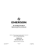 Предварительный просмотр 16 страницы Emerson CF452AP00 Owner'S Manual