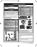 Предварительный просмотр 3 страницы Emerson CF5200BS00 Owner'S Manual