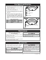 Предварительный просмотр 10 страницы Emerson CF620AP00 Owner'S Manual