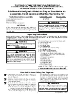 Preview for 3 page of Emerson CF652AW01 Owner'S Manual