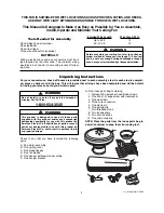 Preview for 3 page of Emerson CF654AW01 Owner'S Manual