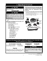 Предварительный просмотр 3 страницы Emerson CF705BS04 Owner'S Manual