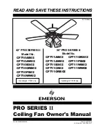 Preview for 1 page of Emerson CF710AB02 Instructions Manual