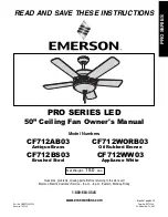 Emerson CF712AB03 Owner'S Manual предпросмотр