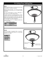 Предварительный просмотр 22 страницы Emerson CF712AB03 Owner'S Manual