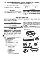Предварительный просмотр 3 страницы Emerson CF713BS00 Owner'S Manual