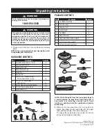 Предварительный просмотр 3 страницы Emerson CF755BS00 Owner'S Manual