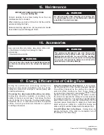 Preview for 23 page of Emerson CF835AP00 Owner'S Manual