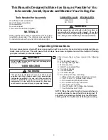 Preview for 3 page of Emerson CF875SPB00 Owner'S Manual