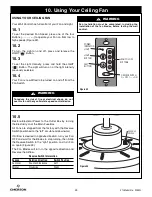 Предварительный просмотр 24 страницы Emerson CF880LBS00 Owner'S Manual