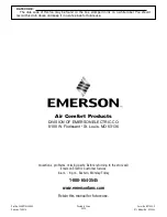 Предварительный просмотр 30 страницы Emerson CF880LBS00 Owner'S Manual