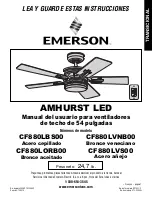 Предварительный просмотр 31 страницы Emerson CF880LBS00 Owner'S Manual