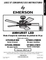 Предварительный просмотр 61 страницы Emerson CF880LBS00 Owner'S Manual