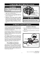 Предварительный просмотр 9 страницы Emerson CF921BS01 Owner'S Manual