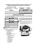 Предварительный просмотр 3 страницы Emerson CF935AB02 Owner'S Manual