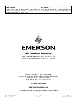 Предварительный просмотр 80 страницы Emerson CF955LBS00 Owner'S Manual