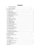 Preview for 2 page of Emerson CHD200G User Manual