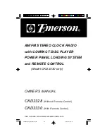 Emerson CKD2328 Owner'S Manual preview