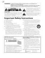 Preview for 2 page of Emerson CLC320EM2F Owner'S Manual