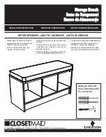 Emerson CLOSETMAD Installation Instructions Manual preview